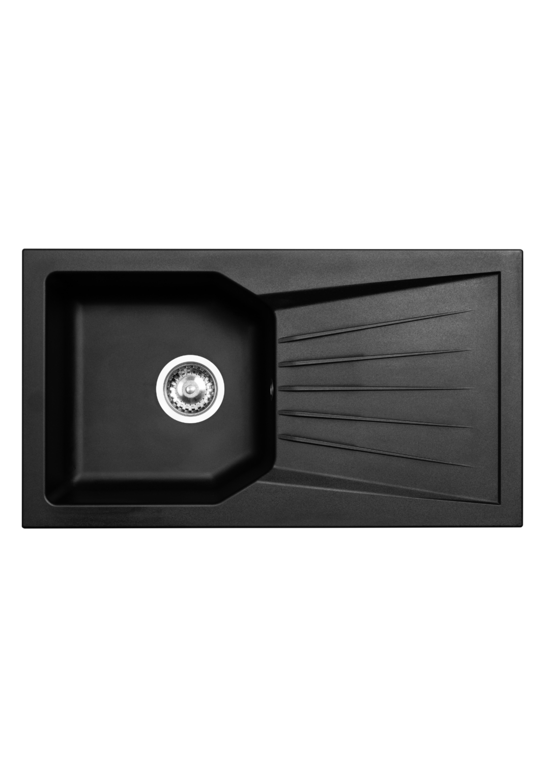 Evier Agora à encastrer - 1 cuve 1 égouttoir Nord Inox Pro