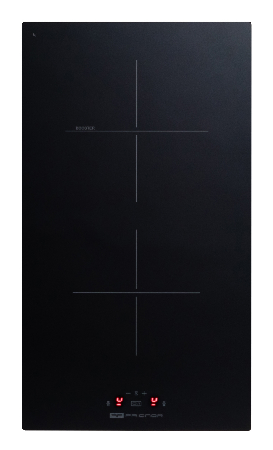 Domino 2 plaques induction touches sensitives Nord Inox Pro