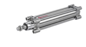 Vérin pneumatique ISO 15552 inox à tirants diamètre 50 double effet amortissement pneumatique série ISOLine Norgren