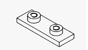 Plaque à souder pour collier lourd série S acier série PB-S