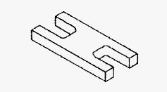 Plaque intermédiaire acier série PINT-S