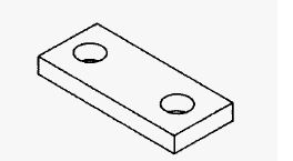 Plaque de protection pour collier lourd série S acier série PP-S