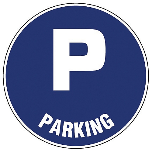 Panneau d'obligation " Parking" Novap