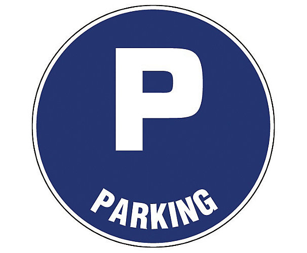 Panneau d'obligation " Parking" Novap