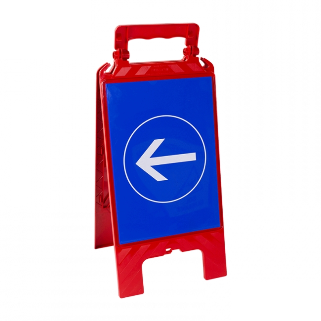 Lot de 2 plaques modulable - Sens interdit & Sens obligatoire Novap