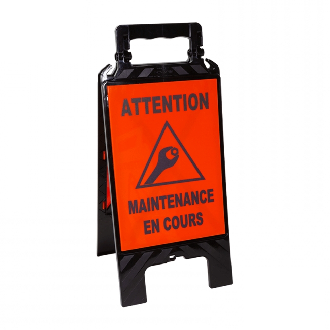 Lot de 2 plaques modulable - Travaux & Maintenance en cours Novap
