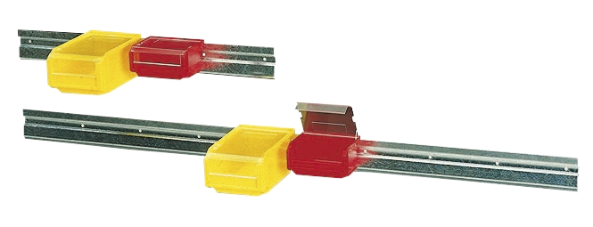 Barre acier murale 1025 mm pour fixation des bacs Novap