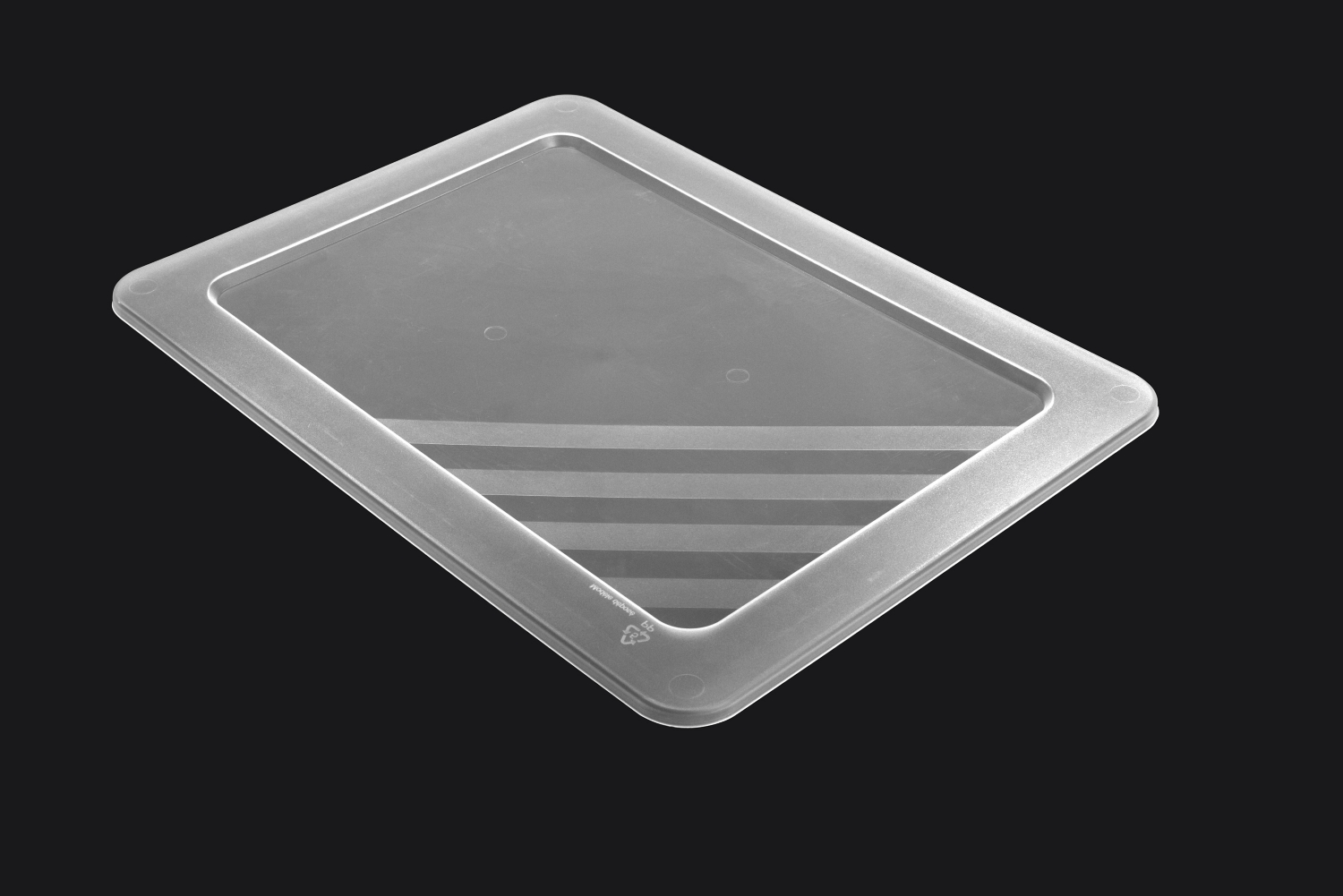  Couvercle pour bac de rangement Novabac 6 au 54L translucide 