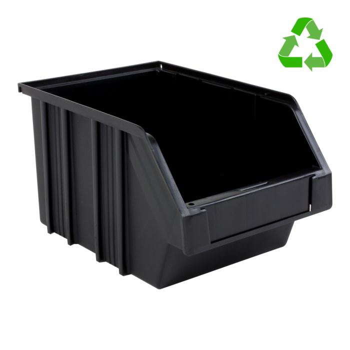 Bac à bec recyclé Eco Concept Noir