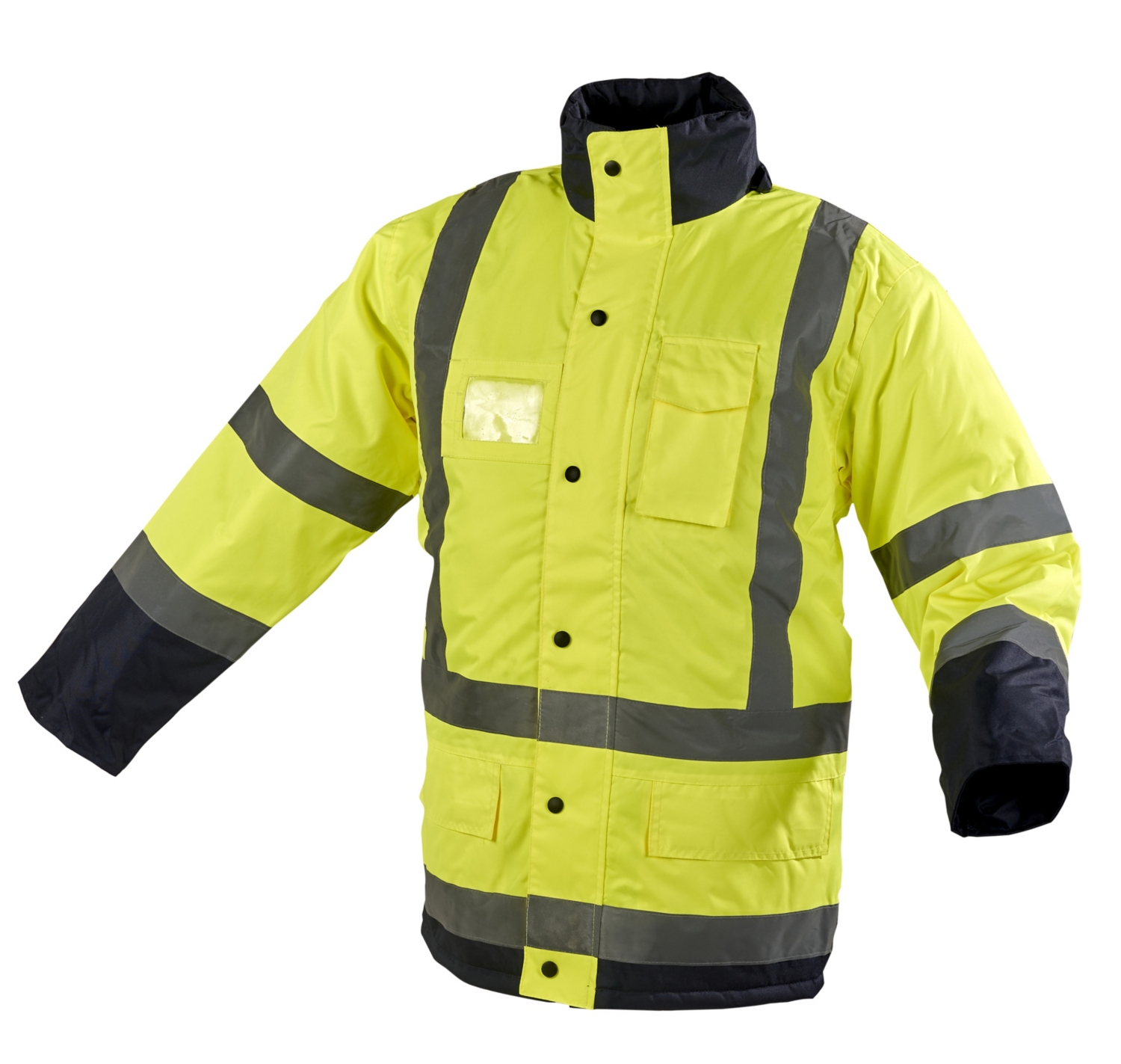  Parka HV polyester enduit PU mixte Vizone jaune / marine 