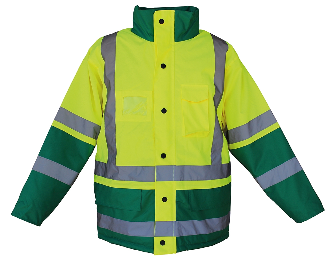 Parka Vizone HV - Jaune / Vert Jidex