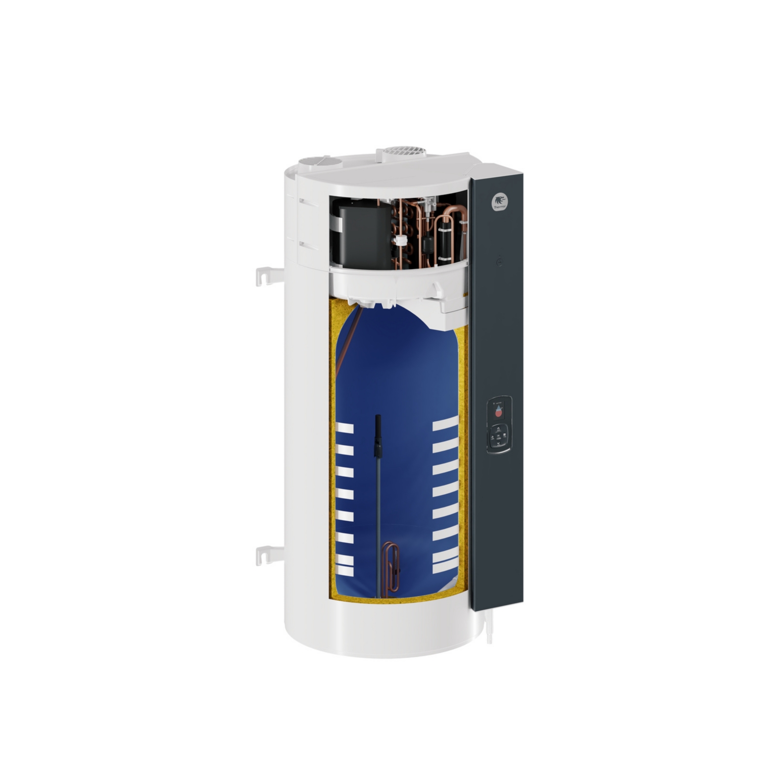 Chauffe-eau thermodynamique Aéromax 6 Connecté vertical mural- R290