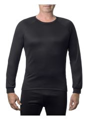 Tee-shirt ML froid passif - Noir Pamotex