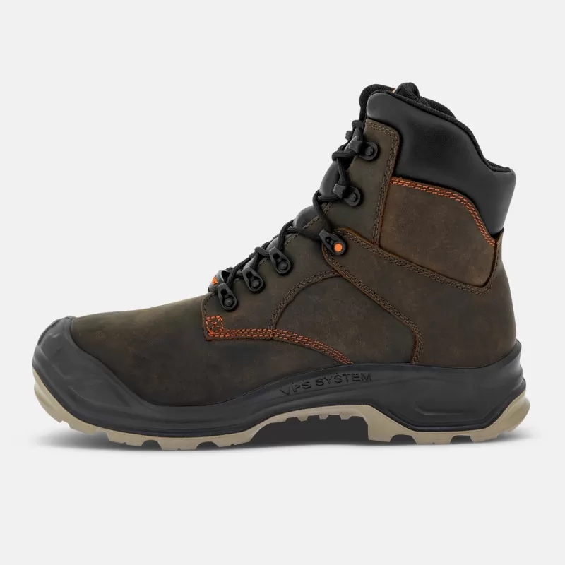 Chaussures de sécurité hautes Nagara mixte marron - S7S SR FO LG SC CI HI Parade