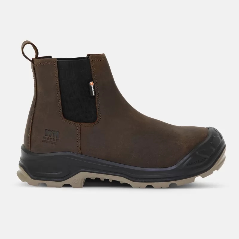 Chaussures de sécurité hautes Nodica mixte marron - S7S SR FO LG SC CI HI Parade