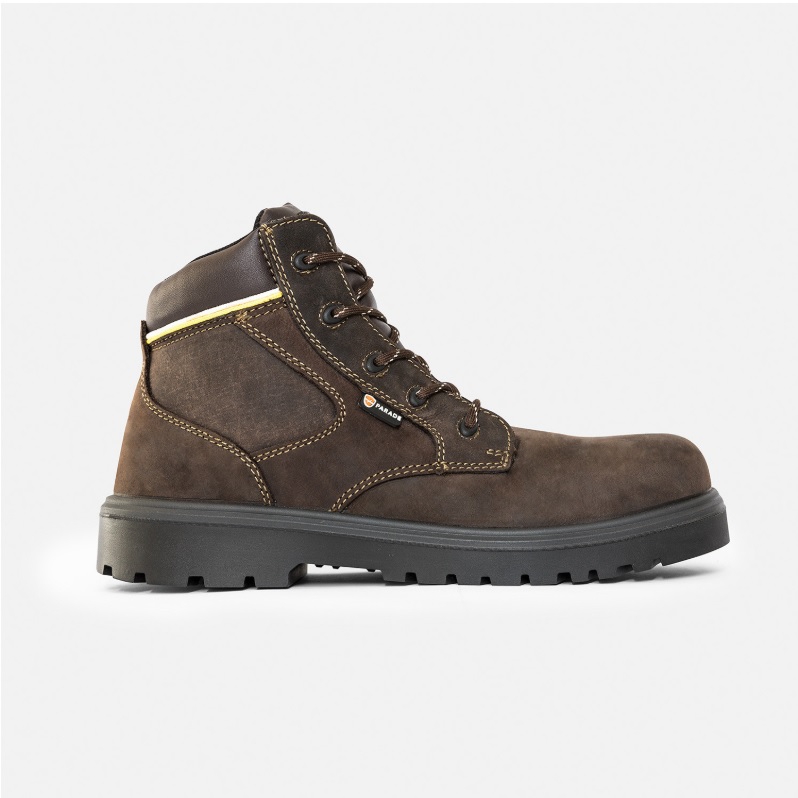 Chaussures de sécurité hautes de sécurité Forest - Marron Parade