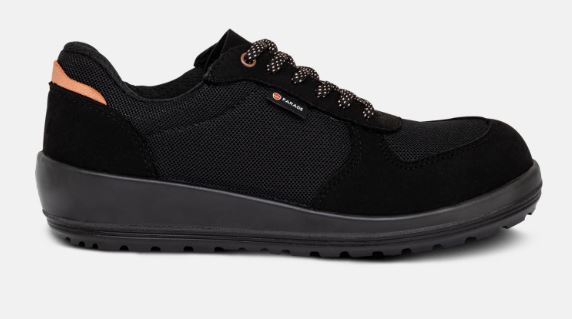 Chaussures de sécurité basses Balkie 7734 femme noir/rose - S1P SRC