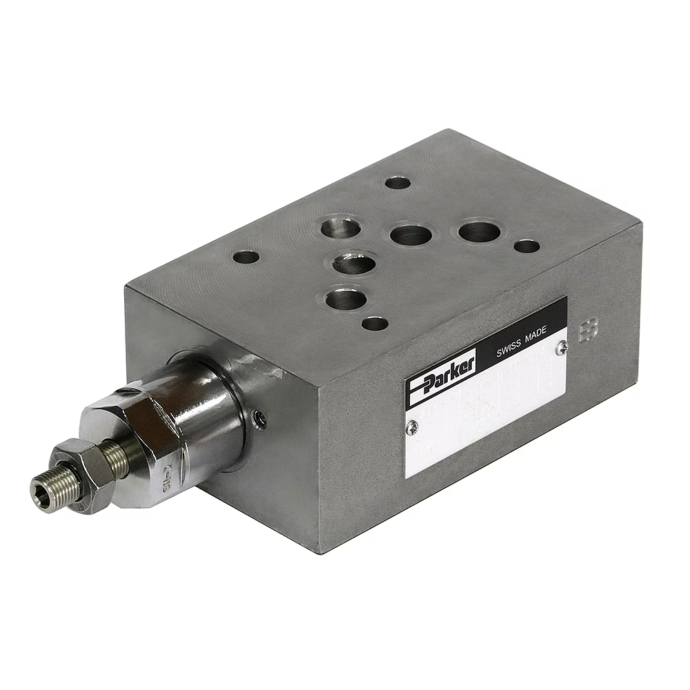 Limiteur de pression avec clapet anti-retour joint NBR série ZDR