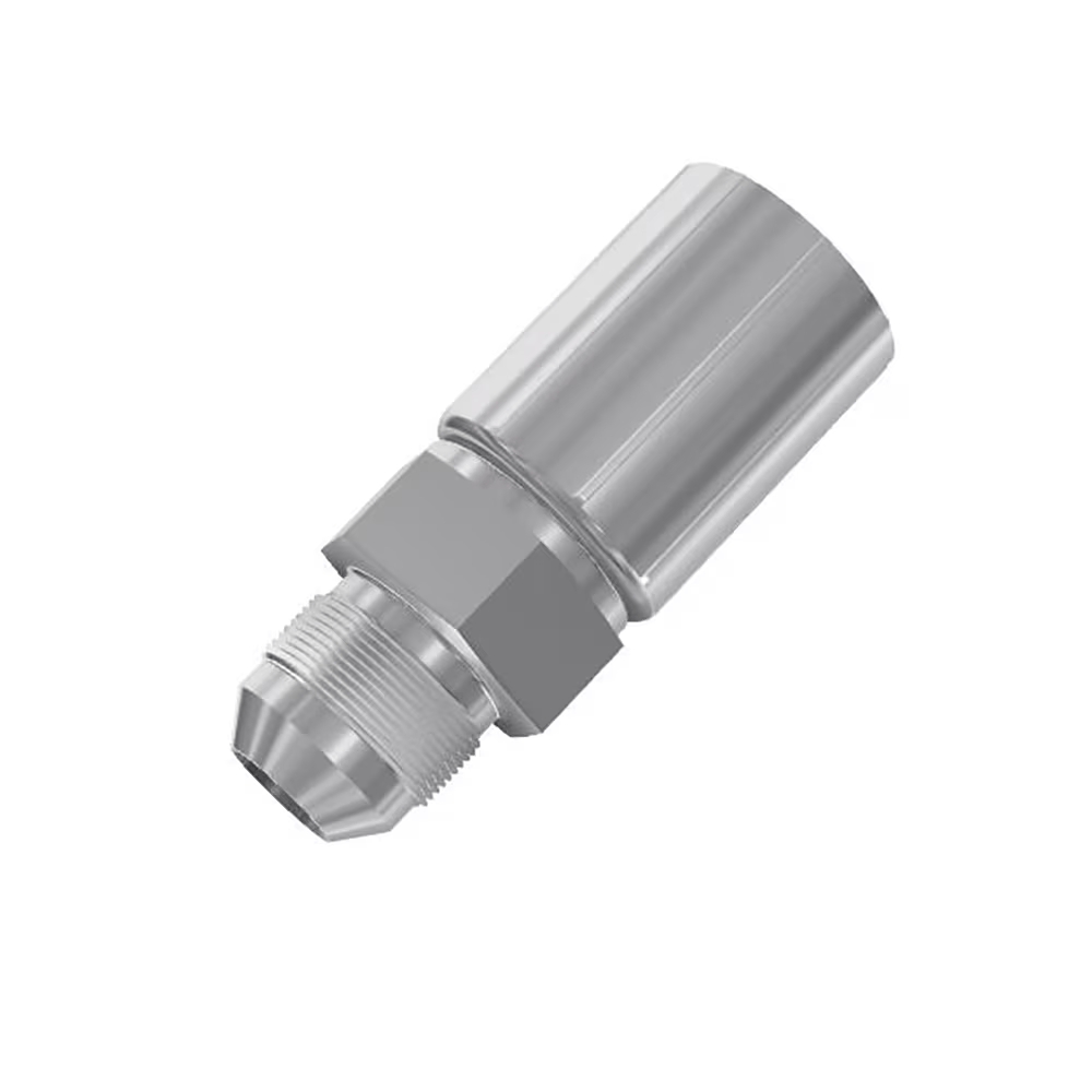 Embout à sertir droit acier JIC 37° série 48 Parker