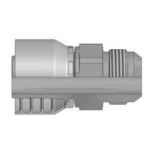 Embout à sertir mâle JIC 37° UNF pour tuyau acier série 48 Parker