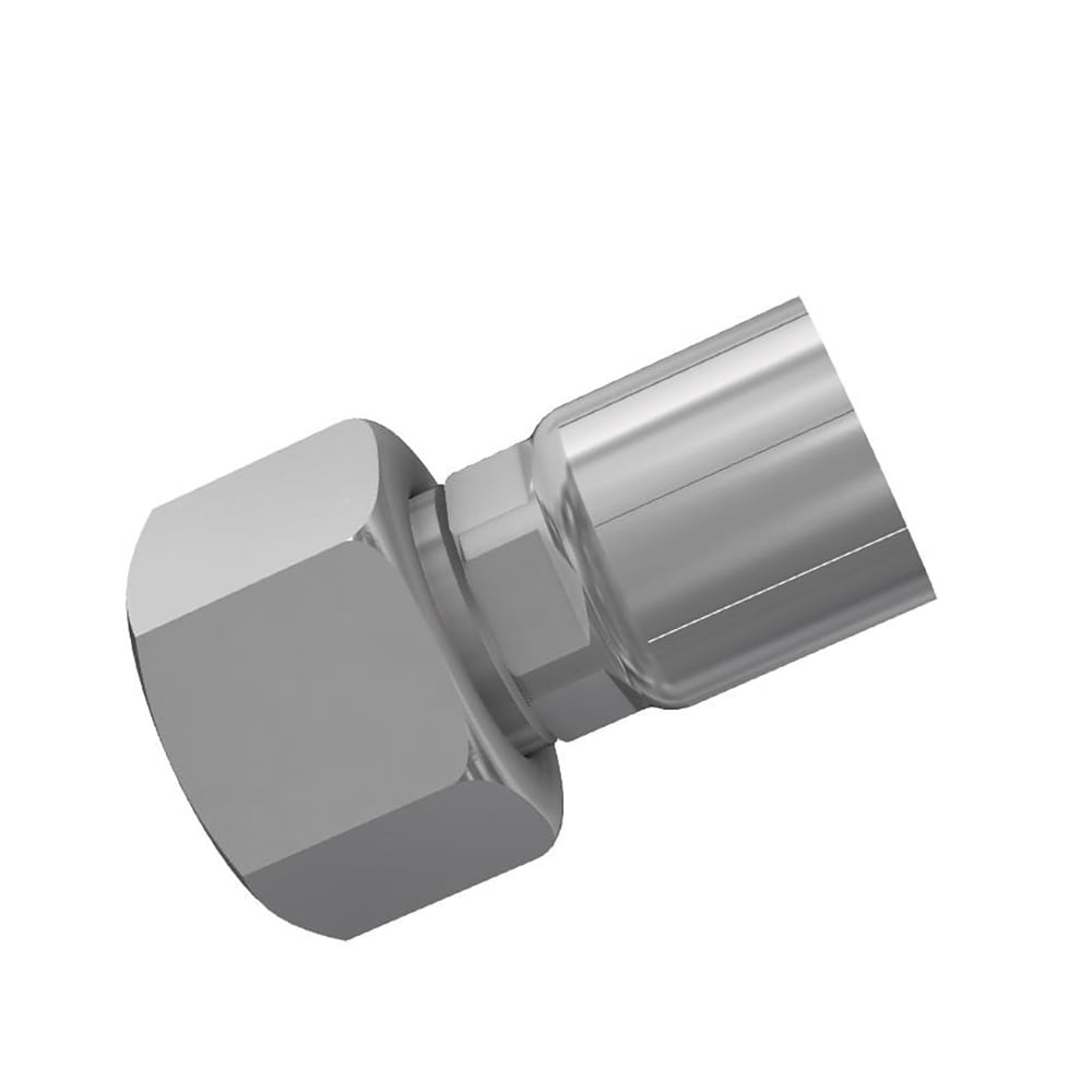 Embout à sertir droit acier JIC 37° / SAE 45° série 46 Parker