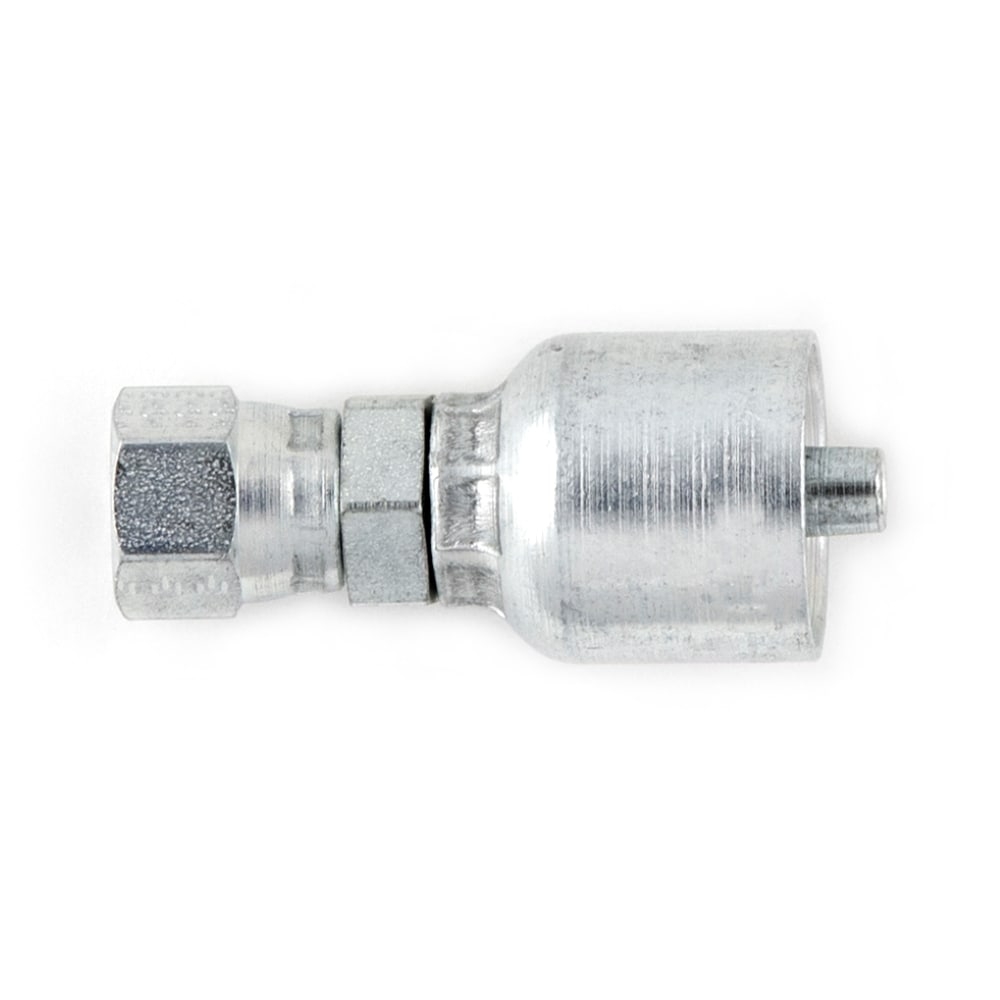  Embout à sertir droit femelle acier JIC 37° série 77 