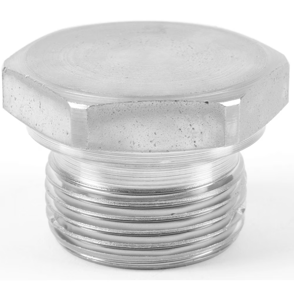 Bouchon mâle à tête hexagonale BSPP acier série PNMK4 Parker