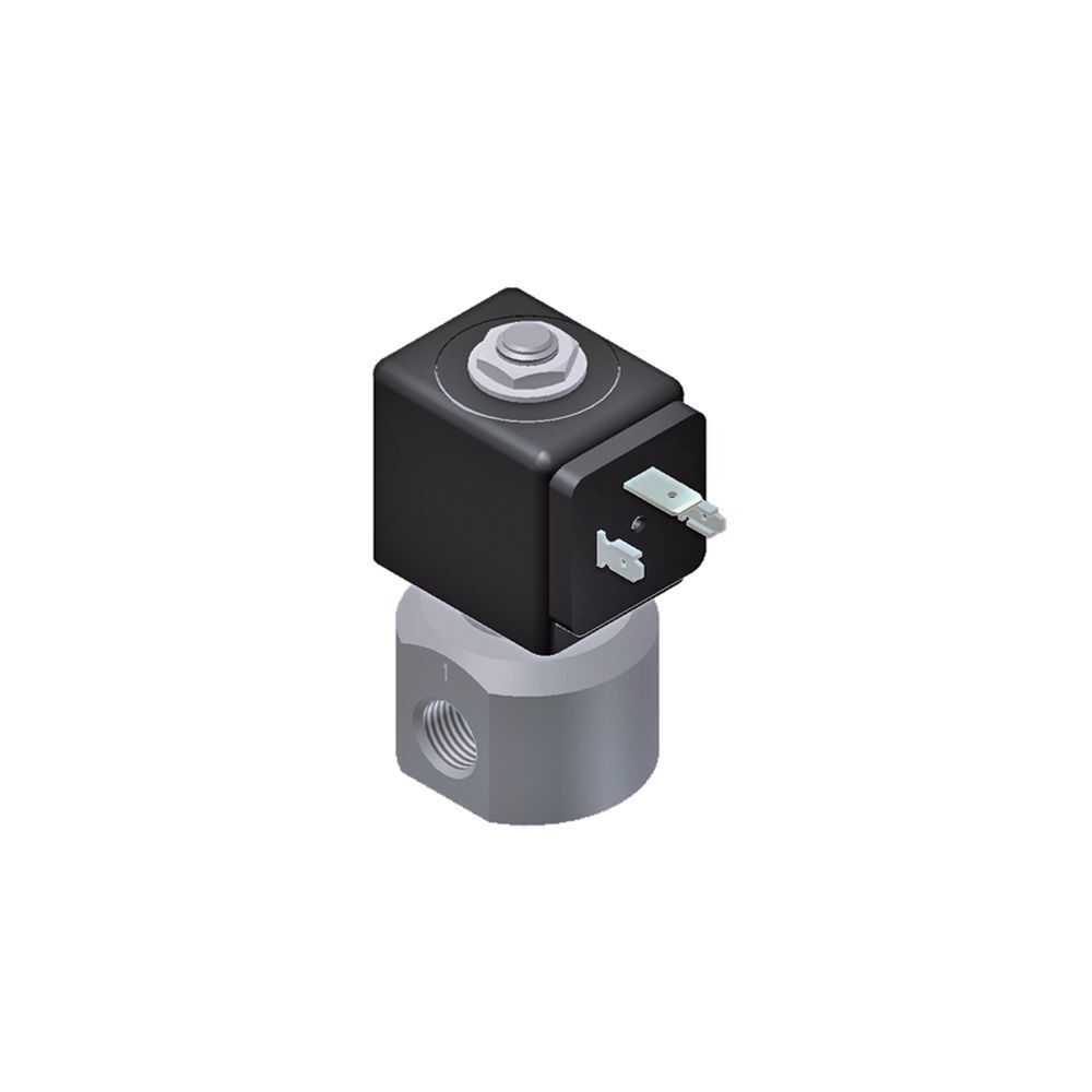 Electrovanne tous fluides - 5/2 - 1/4" BSP - 24 VDC - POM - Série E341 Parker