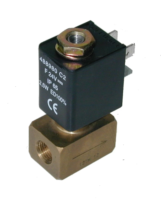 Electrovanne complète laiton 3/2 NF cde directe série 131M Parker