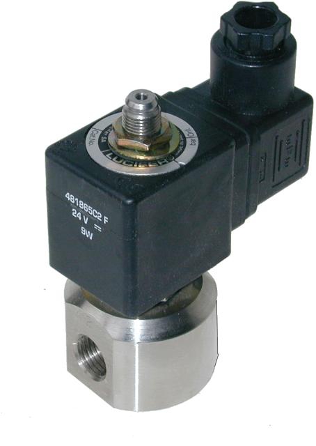 Corps d'électrovanne commande directe 3/2 NF inox joint ruby version AC/DC série 131V Parker
