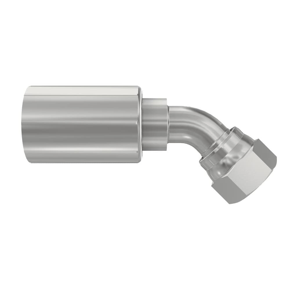 Embout à sertir coudé 45° acier JIC 37° série 70 Parker