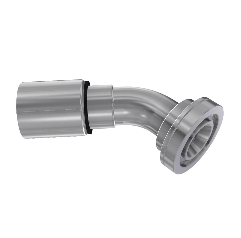 Embout à sertir coudé 45° acier SAE 6000 PSI série 48 Parker