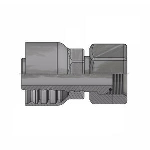 Embout à sertir droit acier BSP avec joint torique série 48 Parker