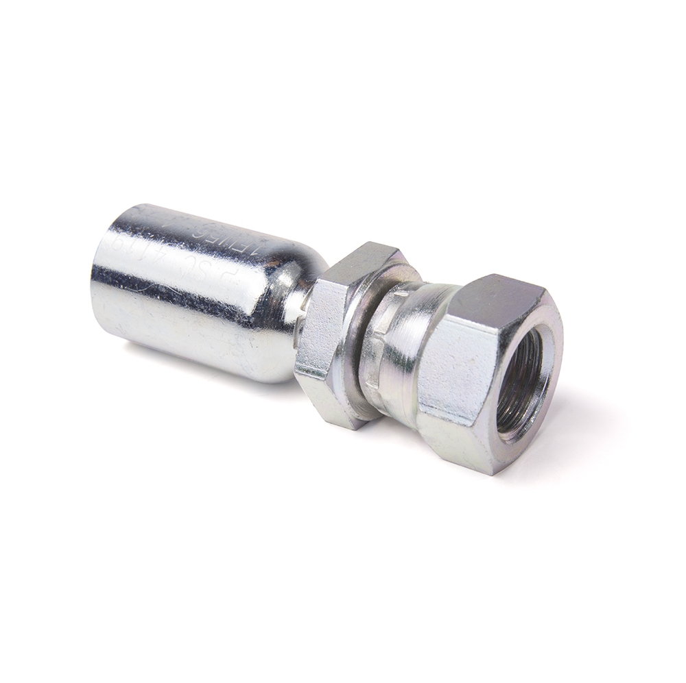 Embrasement femelle 30 ° pivotant BSP - 3/8 acier Parker
