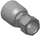 Embout à sertir droit femelle acier JIC 37° série 77 Parker