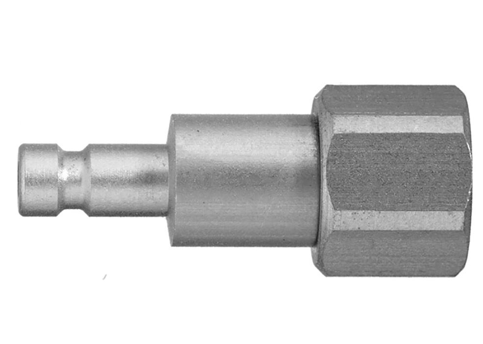 Embout EURO DN2.7 taraudé métrique double obtu joint FKM - Inox 316L série 20 Parker