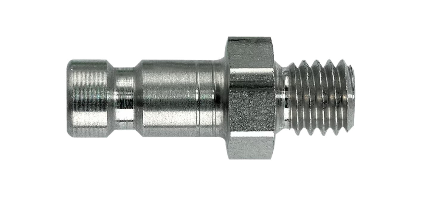Embout EURO DN2.7 fileté BSPP simple obturation - Inox 316L série 20 Parker