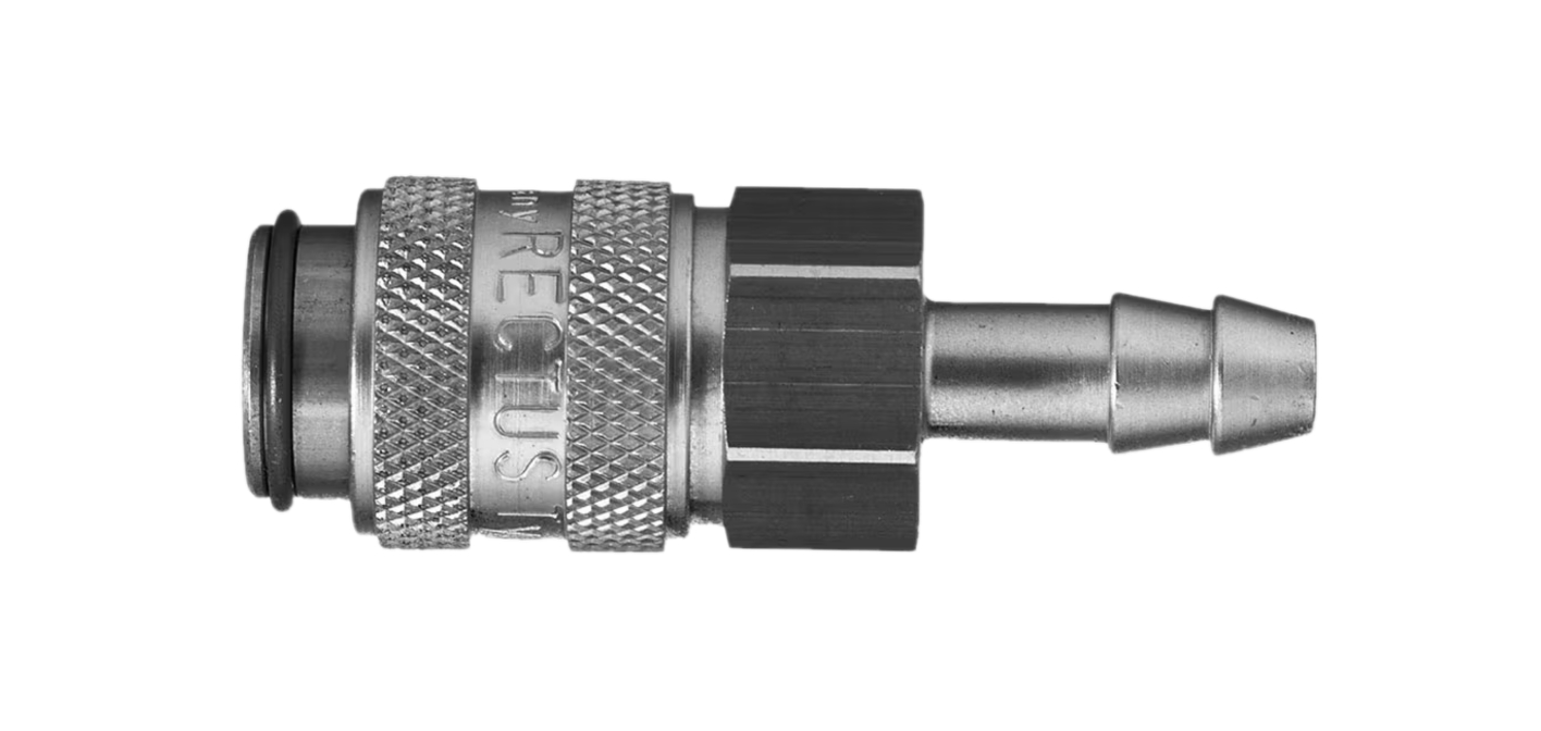 Coupleur EURO DN5 pour tuyau simple obturation - Inox 303 série 21 Parker