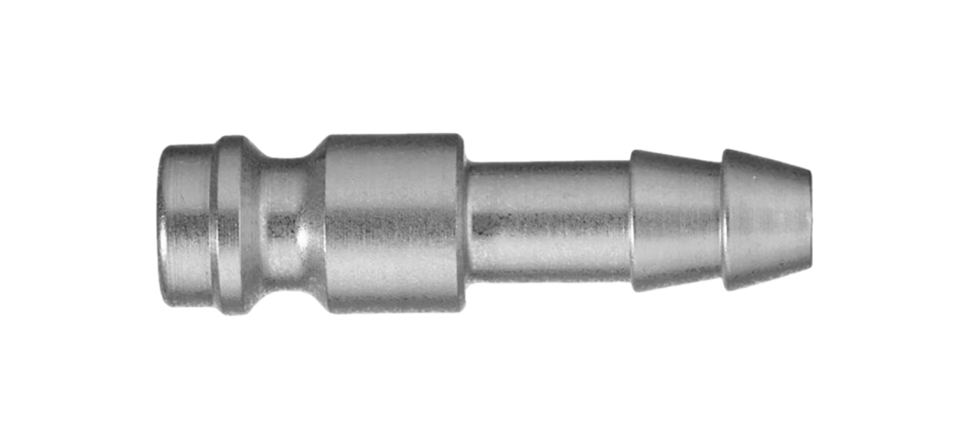 Embout annelé EURO DN5 pour tuyau simple obturation - Inox 303 série 21 Parker