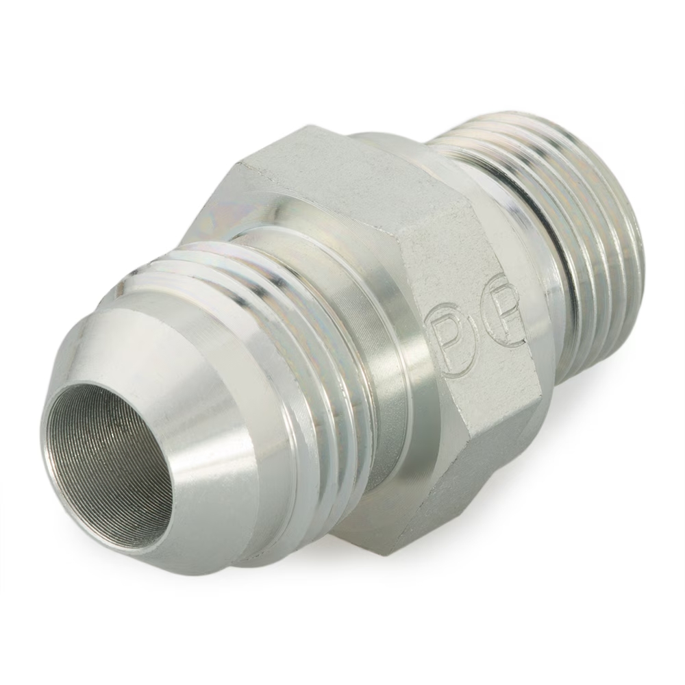 Union nu mâle JIC x mâle BSPP acier série F42EDMX Parker