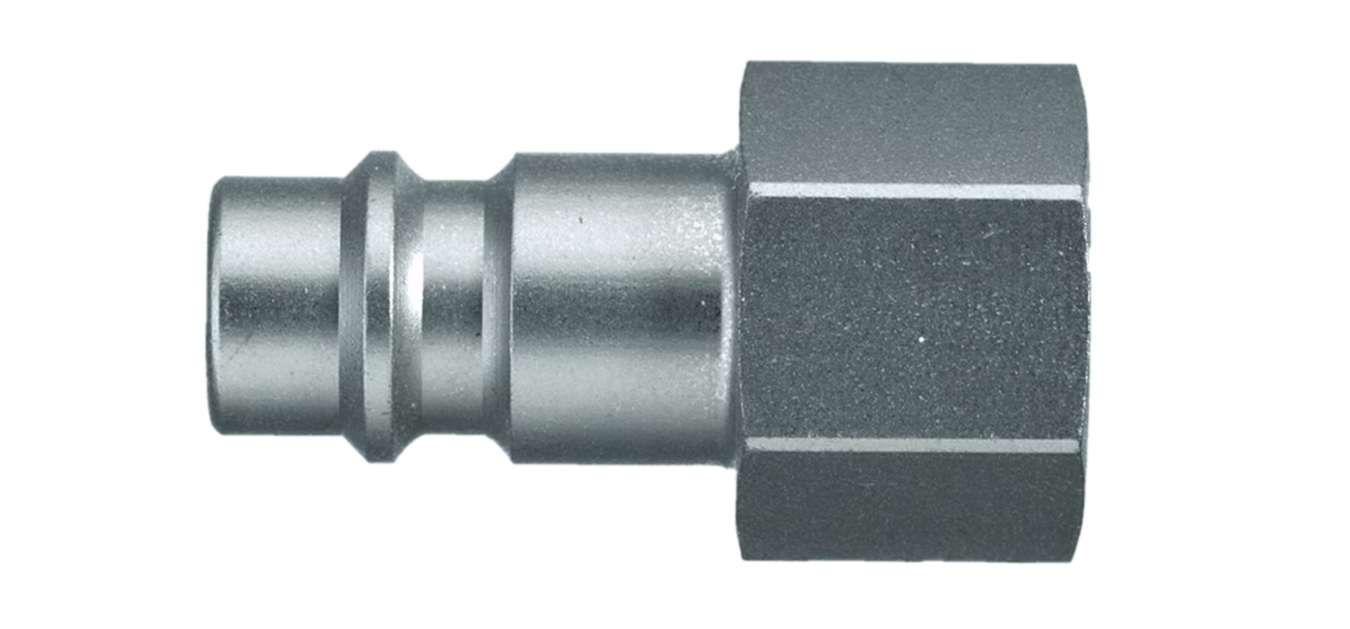 Embout EURO DN7.4 taraudé BSPP simple obturation - Inox 303 série 25 Parker