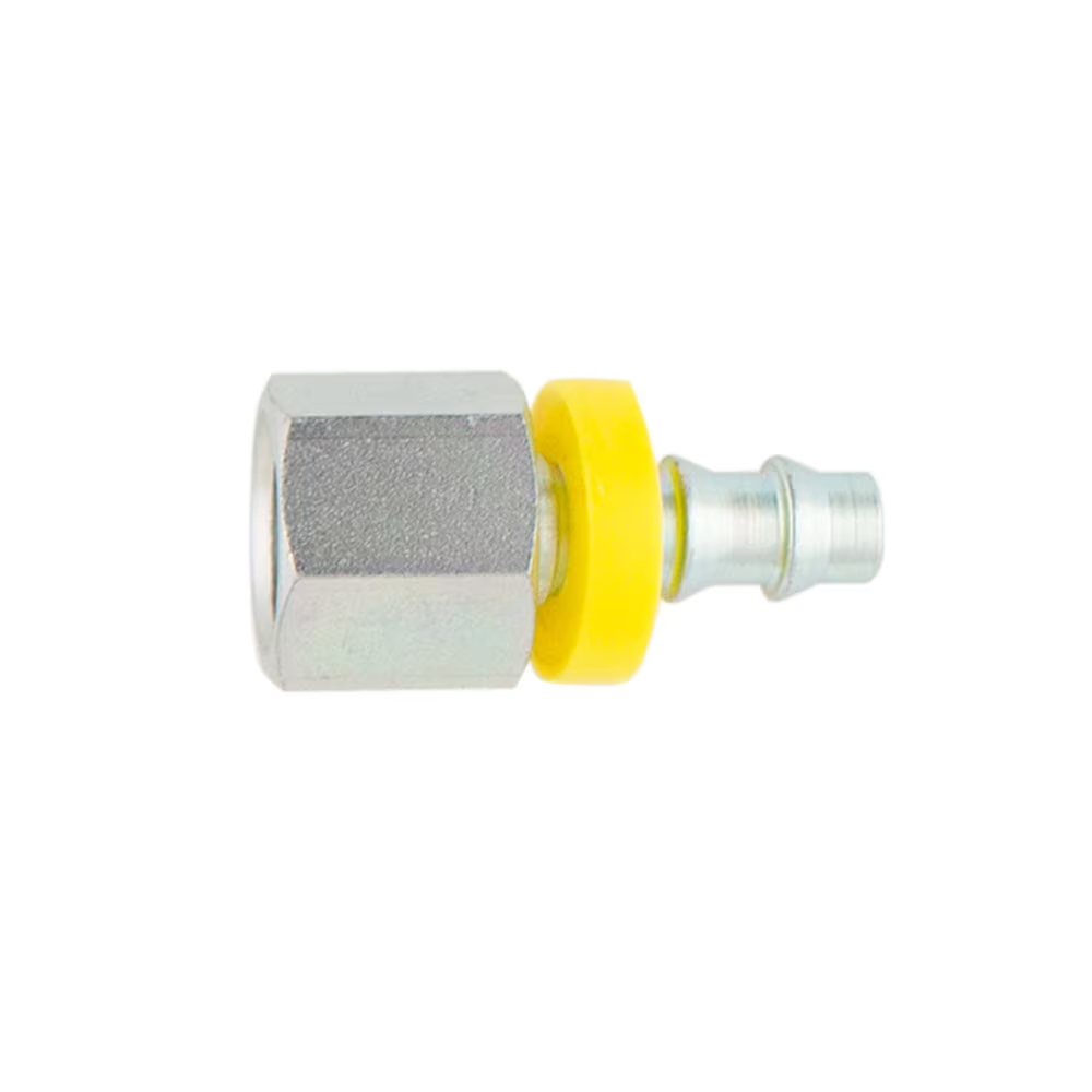 Embout auto-serrant femelle tournant BSP cône 60° pour tuyau série 82 Parker