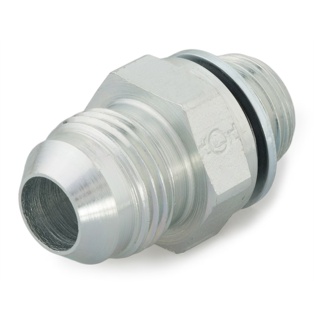 Mamelon mâle JIC vers mâle métrique acier série F8OMXS Parker