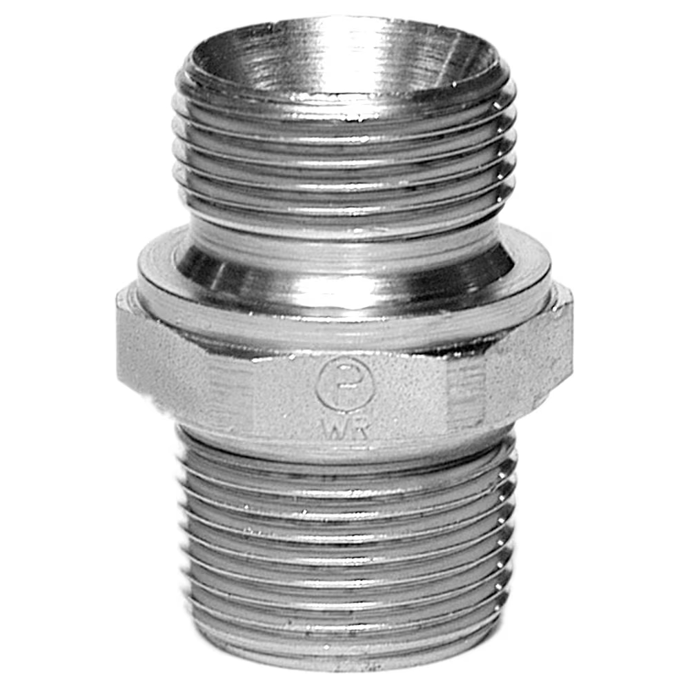 Mamelon mâle BSPP vers mâle BSPT acier série F3MK4 Parker