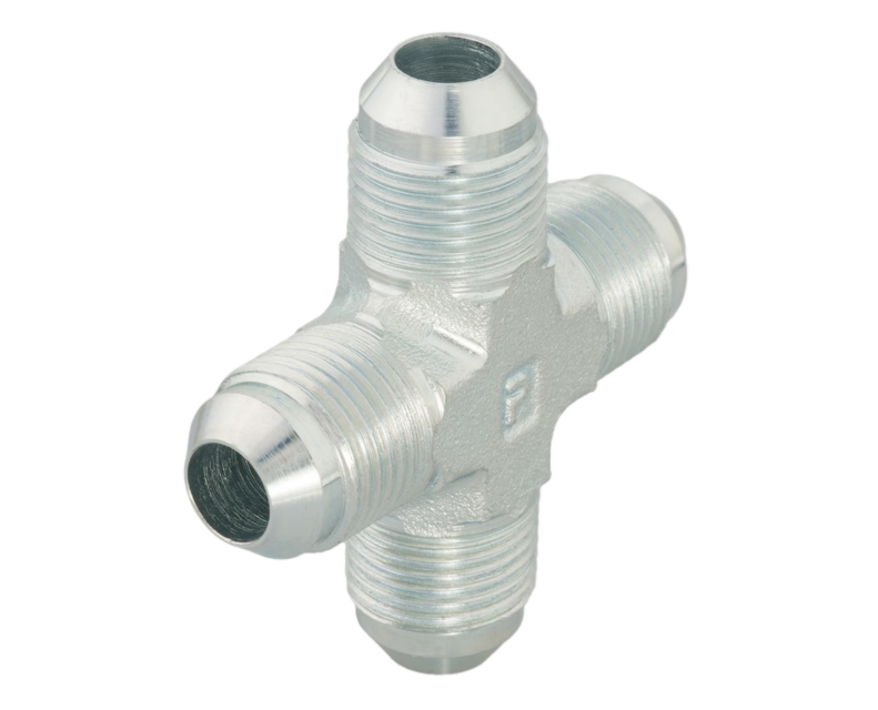 Croix égale x 4 mâles JIC - Acier série KTX Parker