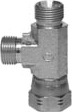 Adapteur en Té MBSPP FBSPP type R6MK4S en acier Parker