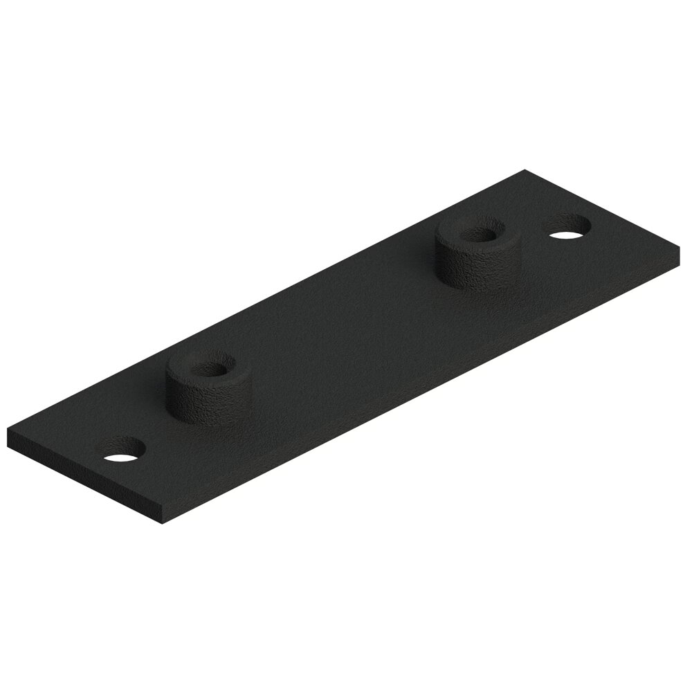 Plaque à souder longue pour collier léger série A acier série APLA