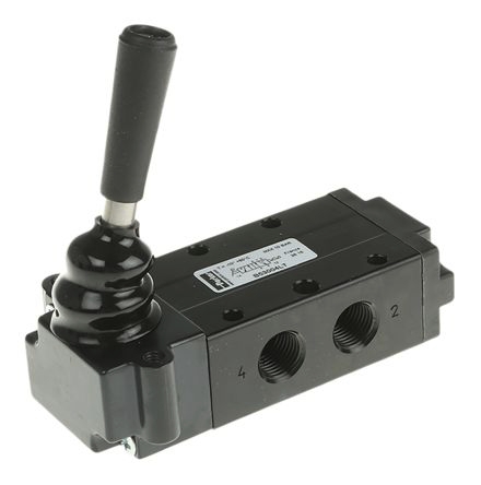 Distributeur - 5/2 rouleau actionneur - G1/4" - 53 Bar - Série B53 Parker