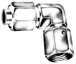 Coude égal tournant mâle JIC tube x femelle JIC - acier - Série C6BMXS Parker