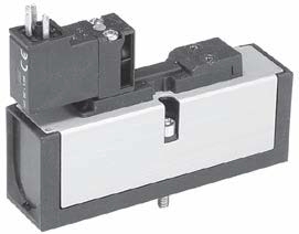  Distributeur ISO 15407 5/2 monostable, électrique-ressort type DX0-621 xx complet 